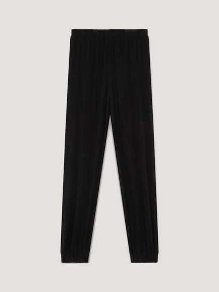 Monsoon Kids' Tassel Harem Trousers, Black - view 2, Black
