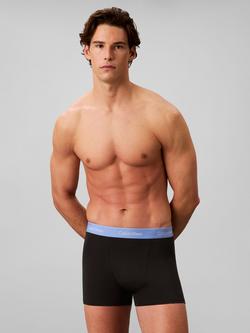 Calvin Klein Icon Relaxed Fit Cotton Blend Trunks, Pack of 3, Multi - view 2, Multi