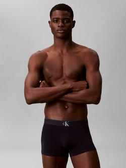 Calvin Klein Stretch Cotton Trunks, Pack of 3, Multi - view 2, Multi