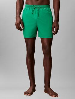 Calvin Klein Performance Woven Swim Shorts, Green Emerald