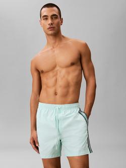 Calvin Klein Performance Woven Swim Shorts - view 2, Blue Duck Egg