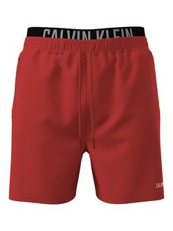 Calvin Klein Performance Woven Swim Shorts, Red