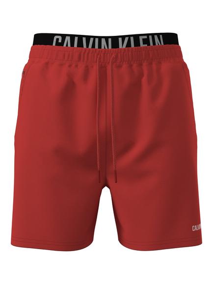 Calvin Klein Performance Woven Swim Shorts, Red