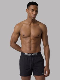 Calvin Klein Performance Woven Swim Shorts, Black, Black