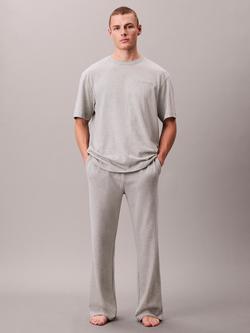 Calvin Klein Cotton Lounge Trousers, Grey Mid, Grey Mid