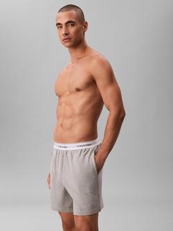 Calvin Klein Cotton Lounge Shorts, Grey Mid, Grey Mid