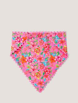 Monsoon Kids' Tropical Floral Headscarf, Multi - view 2, Multi