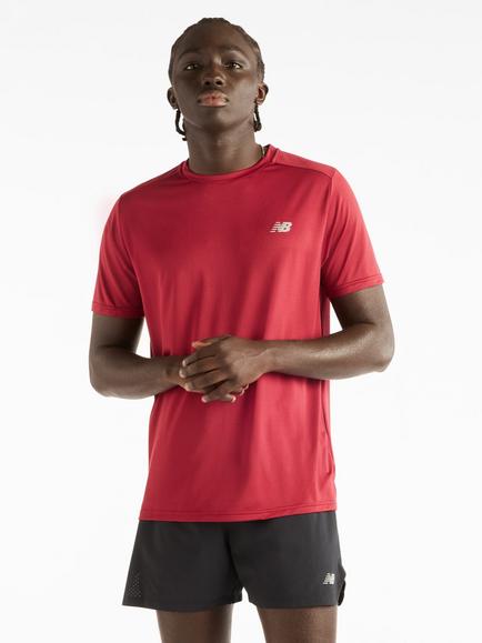 New Balance Sport Essential T-Shirt, Podium Red, Podium Red