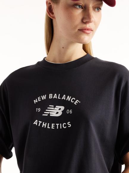 New Balance Reimagined Oversized T-Shirt, Dark Night (dnt) - view 2, Dark Night (dnt)