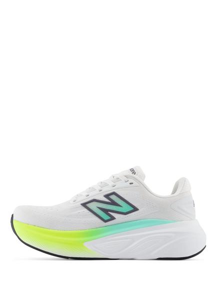 New Balance More v6 Running Shoes, White/Bright Mint - view 2, White / Bright Mint