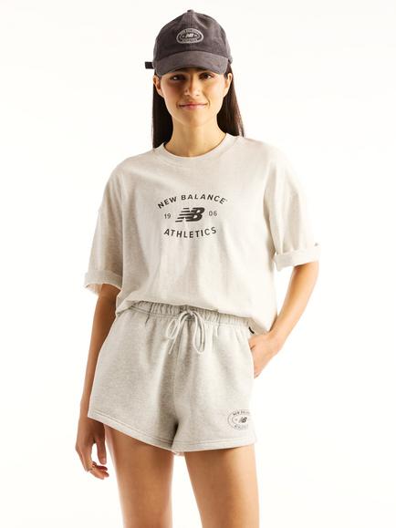 New Balance Reimagined Oversized T-Shirt, Ash Heather (ahh), Ash Heather (ahh)