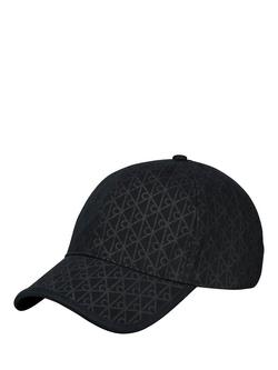 Calvin Klein Monogram Cotton Baseball Cap, Dark Grey, Dark Grey