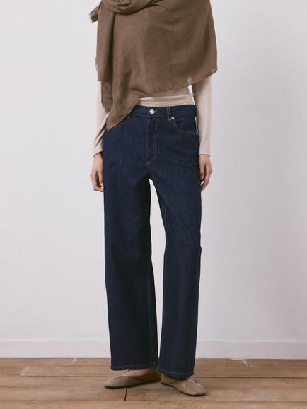 Mango New York Low Rise Straight Jeans, Soft Denim, Soft Denim