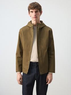 Mango Parka Jacket, Ochre, Ochre