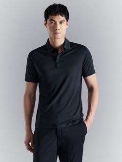 Mango Laziop Stretch Polo Shirt, Navy