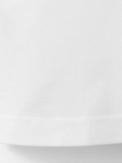 Mango Cotton Blend Slim Fit Open Collar Polo Shirt - view 2, White