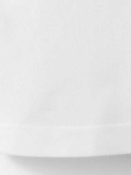 Mango Cotton Blend Slim Fit Open Collar Polo Shirt - view 2, White