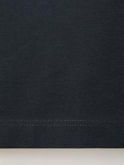 Mango Cotton Blend Regular Fit Short Sleeve Polo Shirt, Navy - view 2, Navy