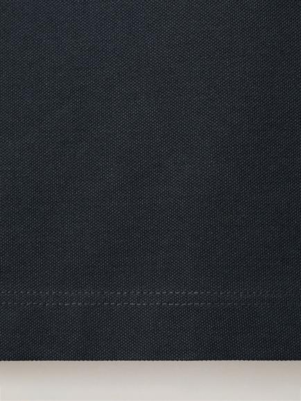 Mango Cotton Blend Regular Fit Short Sleeve Polo Shirt, Navy - view 2, Navy