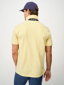 Crew Clothing Classic Pique Cotton Polo Shirt - view 2, Cream
