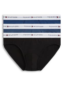 Tommy Hilfiger Stretch Cotton Briefs, Pack of 3, Multi, Multi