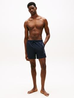 Tommy Hilfiger Branded Swim Shorts, Blue Navy - view 2, Blue Navy