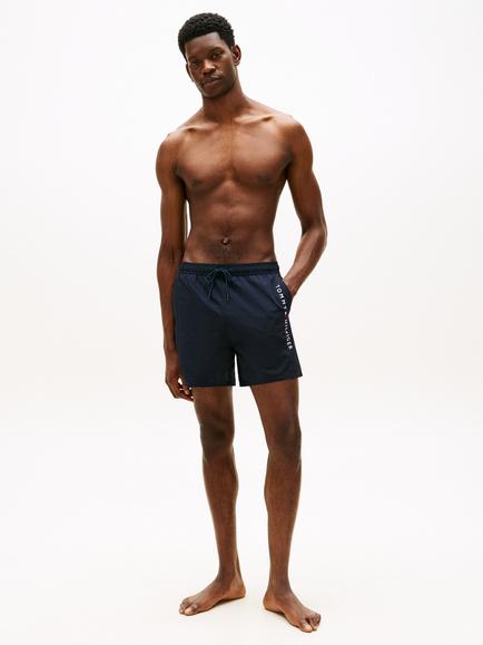 Tommy Hilfiger Branded Swim Shorts, Blue Navy - view 2, Blue Navy