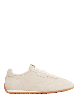 Mallet Penn Lace Up Trainers, Beige