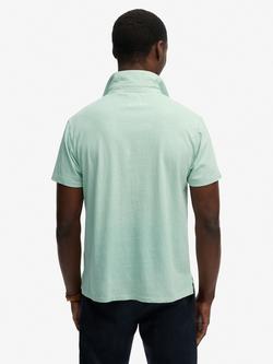 Superdry Classic Polo Shirt - view 2, Fresh Mint Green