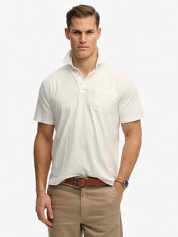 Superdry Classic Polo Shirt, Lime White