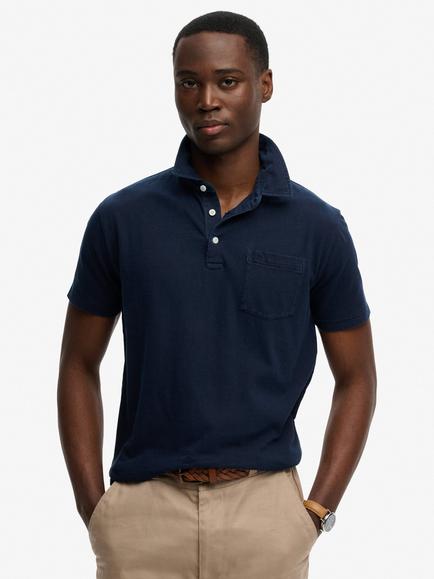 Superdry Classic Polo Shirt, Hampton Navy