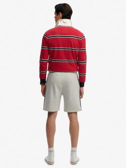 Superdry Athletic Essentials Shorts, Cadet Grey Marl - view 2, Cadet Grey Marl