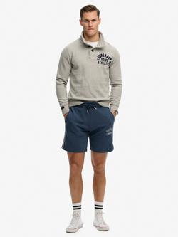 Superdry Athletic Essentials Shorts, Lauren Navy, Lauren Navy