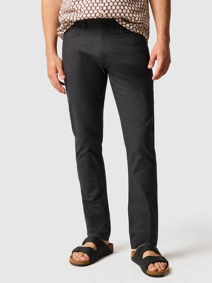 Rodd & Gunn Straight Mid Rise Cotton Blend Jeans, Bark