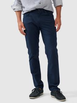 Rodd & Gunn Motion Straight Mid Rise Jeans, Navy, Navy