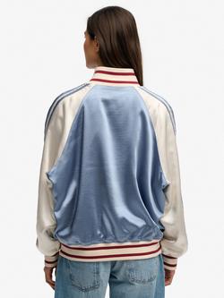 Superdry Suika Track Jacket, Tidal Blue - view 2, Tidal Blue