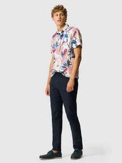 Rodd & Gunn Salt Creeek Linen Slim Fit Floral Shirt, Beige - view 2, Beige