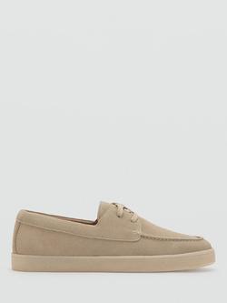 Mango Suede Moccasins, Sand, Sand