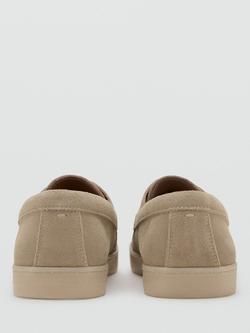 Mango Suede Moccasins, Sand - view 2, Sand