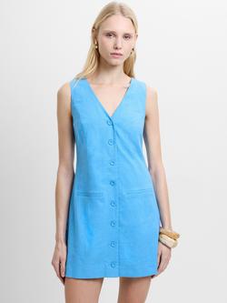 French Connection Aspen Dress, Poolside Blue, Poolside Blue
