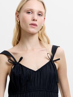 French Connection Era Poplin Bust Jumpsuit, Black - view 2, Black
