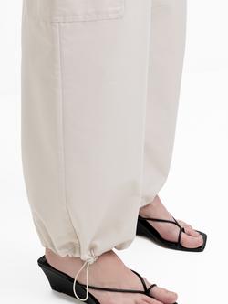 French Connection Saira Cargo Trousers, Light Neutral - view 2, Light Neutral