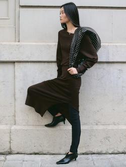 Mango Pointed Toe Kitten Heel Ankle Boots, Black - view 2, Black