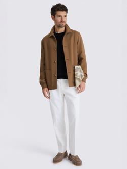 Moss Patch Pocket Shacket, Chestnut - view 2, Chestnut