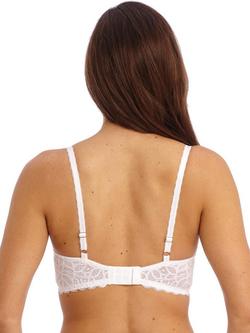 Wacoal Raffiné Underwired Plunge Bra - view 2, White