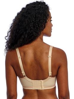 Freya Active Sonic Underwired Moulded Sports Bra - view 2, Nude