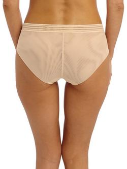Wacoal Raffiné Mid-Rise Knickers - view 2, Frappe