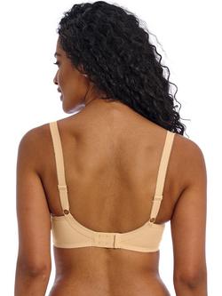 Freya Deco Underwired Moulded Plunge T-Shirt Bra - view 2, Nude