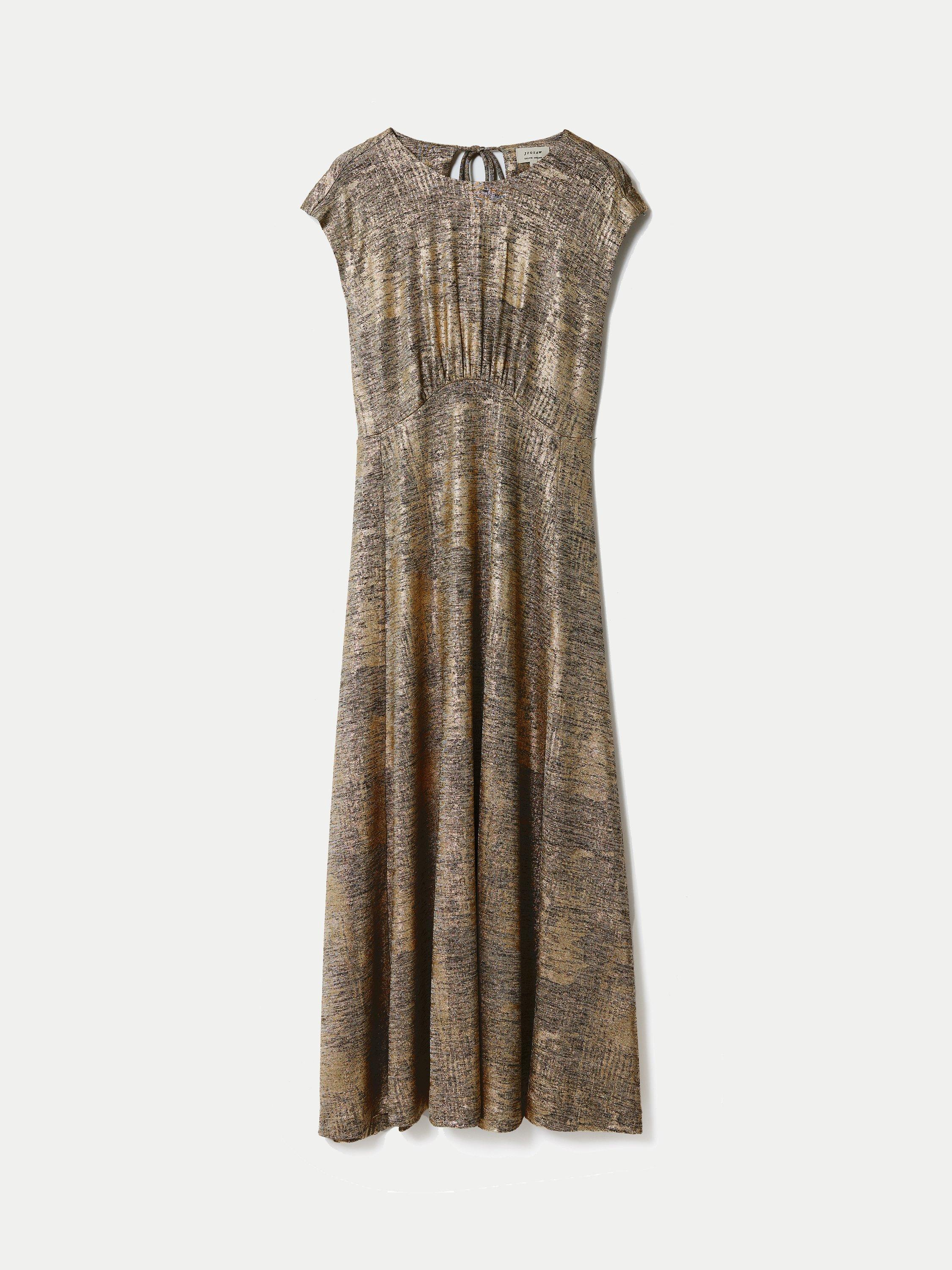 jigsaw metallic dress Buy Jigsaw Metallic Brushed Bronze Draped Dress from the Next UK online shop