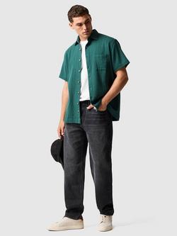 Rodd & Gunn Adams Flat Shirt, Bottle Green - view 2, Bottle Green